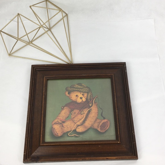 Framed Jester Teddy Bear Picture - Picture 3 of 5